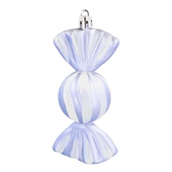 4 Bonbon-Anhänger, Pastell Mix, Kunststoff, 11 Cm