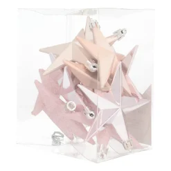 12 Rosane Weihnachtssterne In Praktischer Box