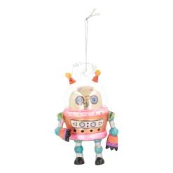 Anhänger Alien, Glas, 13 Cm