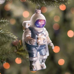 Anhänger Astronaut, Glas, 14 Cm