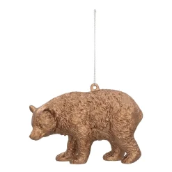 Anhänger Bär, Bronze, Kunststoff, 12 Cm