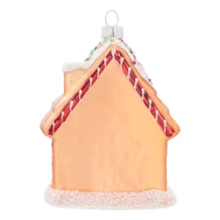 Anhänger Candy-Haus, Glas, 11 Cm