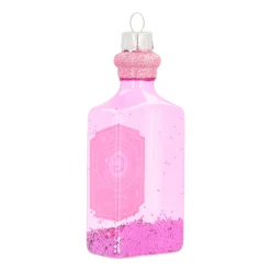 Anhänger Pink Gin, Glas, 12 Cm