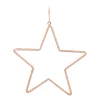 Anhänger Stern, Kupfer, Metall, 14 Cm