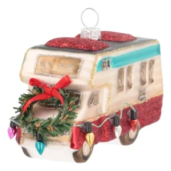 Anhänger Wohnmobil, Glas, 11cm