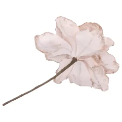 Beige Magnolie Mit Glitzer Und Pailletten 25 Cm