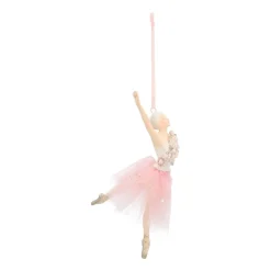 Besonderer Anhänger Ballettänzerin Mit Tutu Weiß, Aus Polyresin, 18 Cm