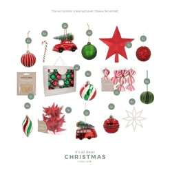 Christbaumschmuck-Komplett-Set „American Dream“