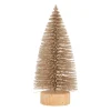 Deko Weihnachtsbaum, Champagner, Kunststoff, 15 Cm