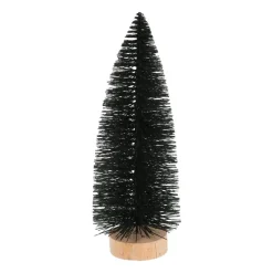 Deko-Weihnachtsbaum Schwarz, Aus Kunststoff, 20 Cm