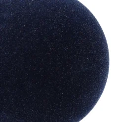 Dunkelblaue Samt-Weihnachtskugel - Unzerbrechlich