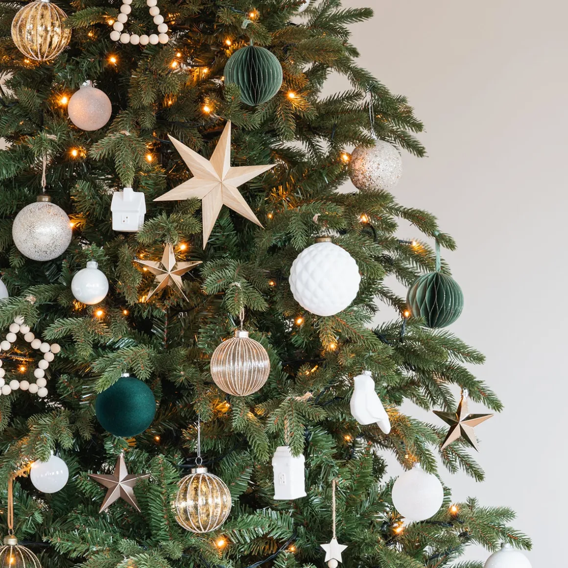 Dunkelgrüne Samt-Weihnachtskugel - Unzerbrechlich