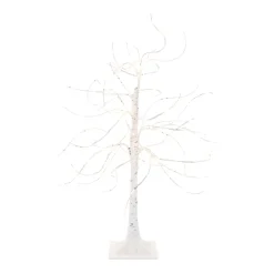 Eleganter Weißer Birkenbaum Mit LED-Beleuchtung