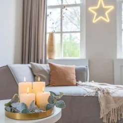 Eukalyptuszweig, Eukalyptus, Kunststoff, 43 Cm