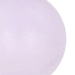 FROZEN: Lila Weihnachtbaumskugel Mit „vereistem“ Überzug