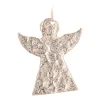 Goldene Aluminium Engel Weihnachtshänger