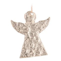 Goldene Aluminium Engel Weihnachtshänger