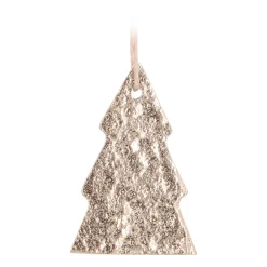 Goldene Aluminium Weihnachtsbaum Weihnachtshänger