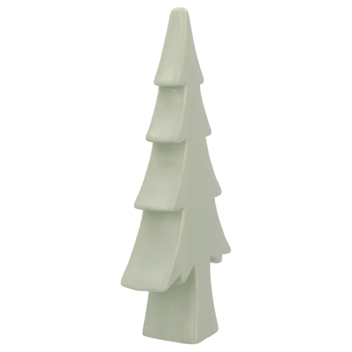 Grüner Porzellan-Weihnachtsbaum