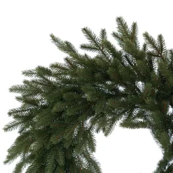 Grüner Realistischer Weihnachtskranz Von 60 Cm