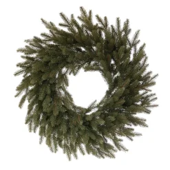 Grüner Realistischer Weihnachtskranz Von 60 Cm