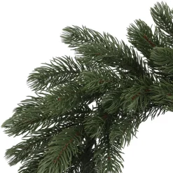 Grüner Realistischer Weihnachtskranz Von 35 Cm