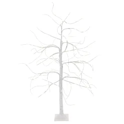 Großer Birkenbaum Mit LED-Beleuchtung