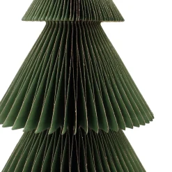Großer Grüner Glitzer-Weihnachtsbaum Aus Papier