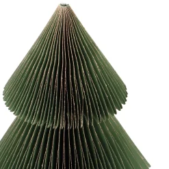 Großer Grüner Glitzer-Weihnachtsbaum Aus Papier