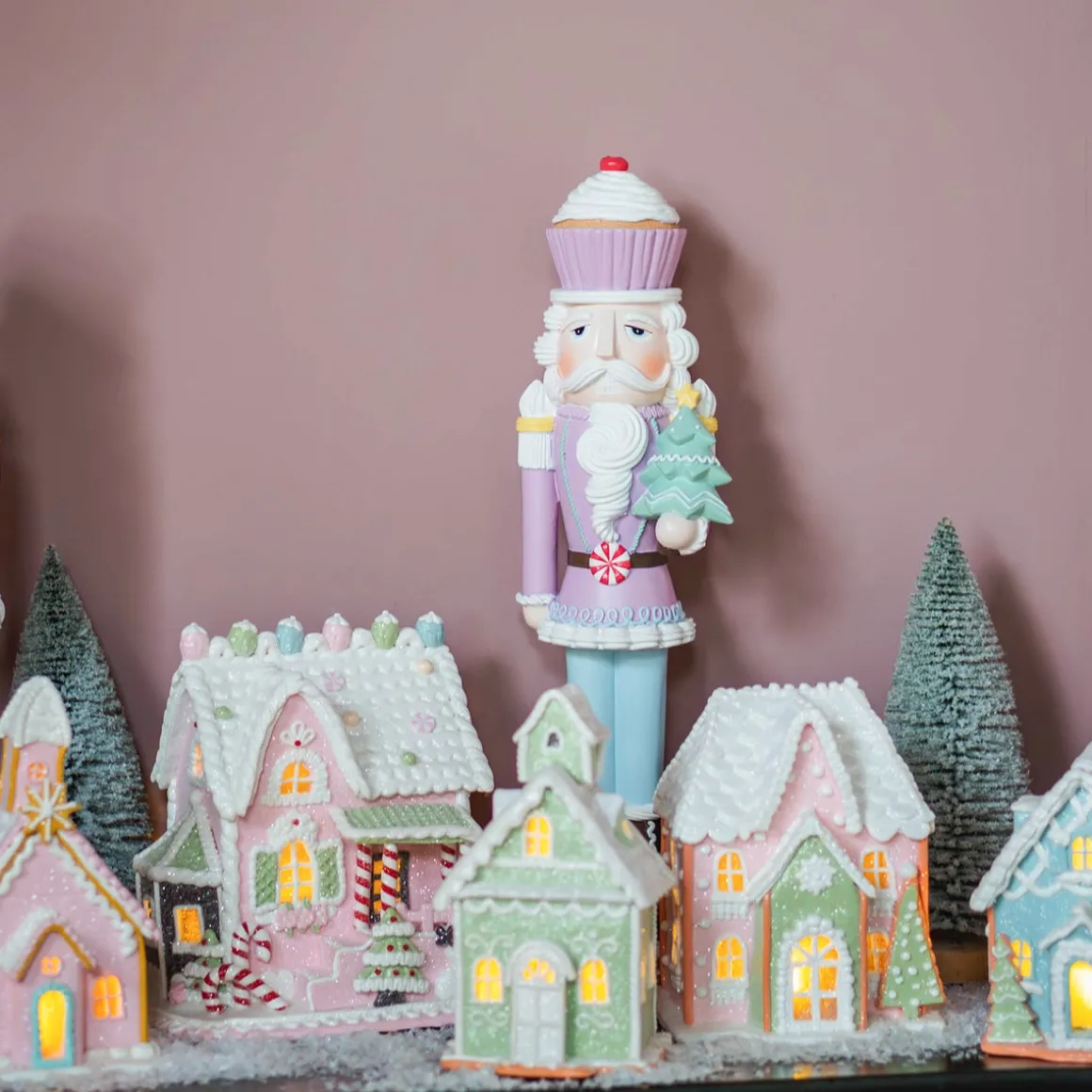 Großer Nussknacker Im Bonbon-Thema