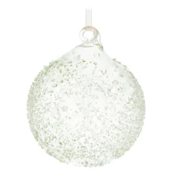 Handgefertigte Weihnachtskugel - Eukalyptus Grün