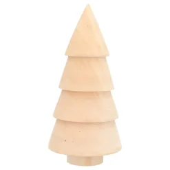 Holz-Weihnachtsbaum Für Eine Ruhige Weihnachtsdekoration