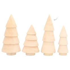 Holz-Weihnachtsbaum Für (Tisch-)Dekoration