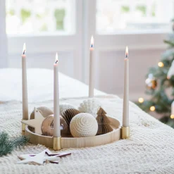 Houten Dienblad Rond 30cm