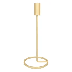 Kerzenständer, Gold, Metall, 25 Cm