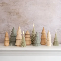 Kleine Drei Schichten Weihnachtskerze - Grün