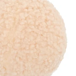 Kuschelige Teddy-Kugel In Beige