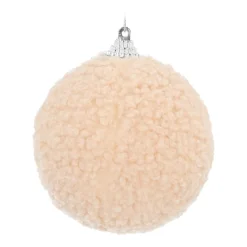 Kuschelige Teddy-Kugel In Beige