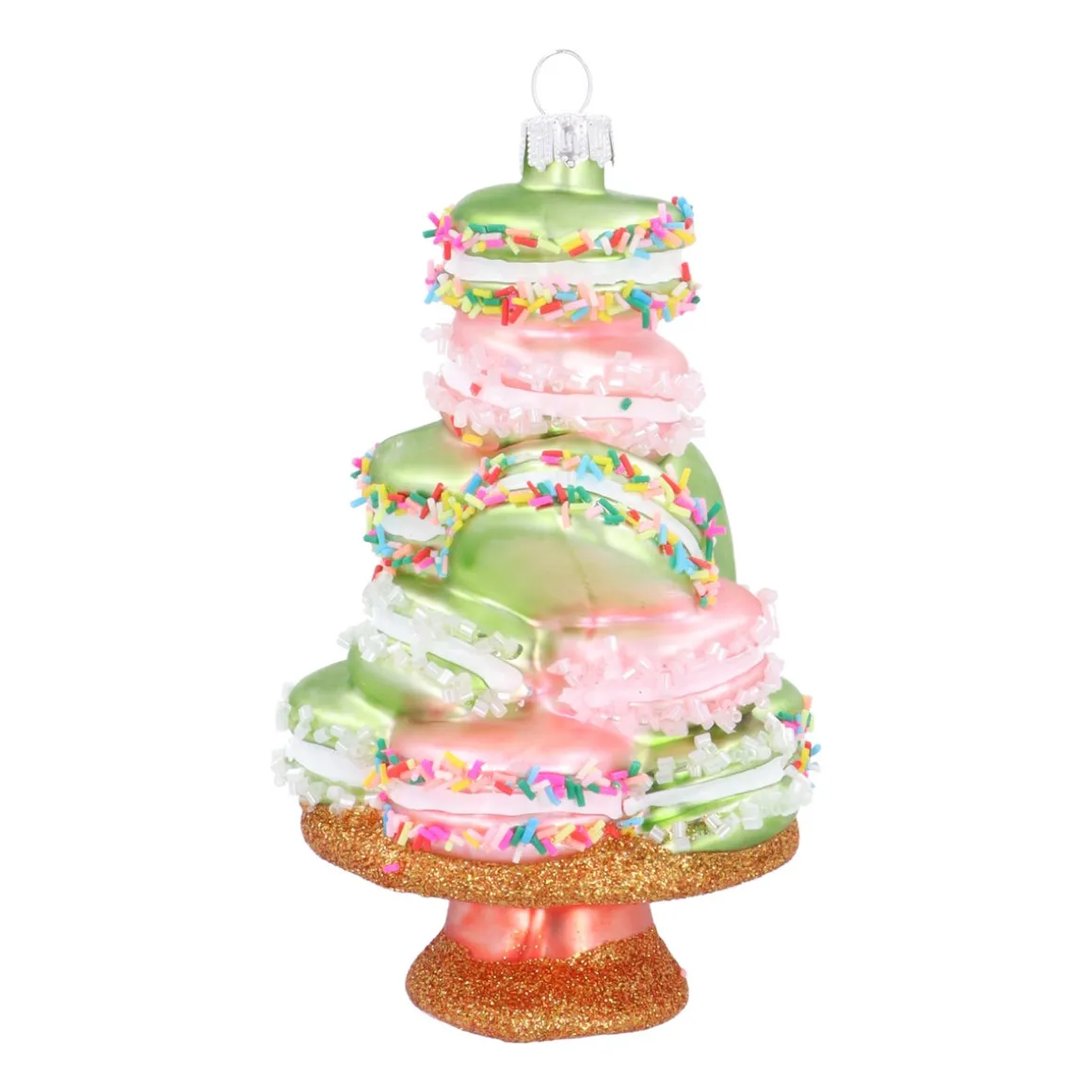 Leckere Macarons In Pastellfarben Als Weihnachtsanhänger