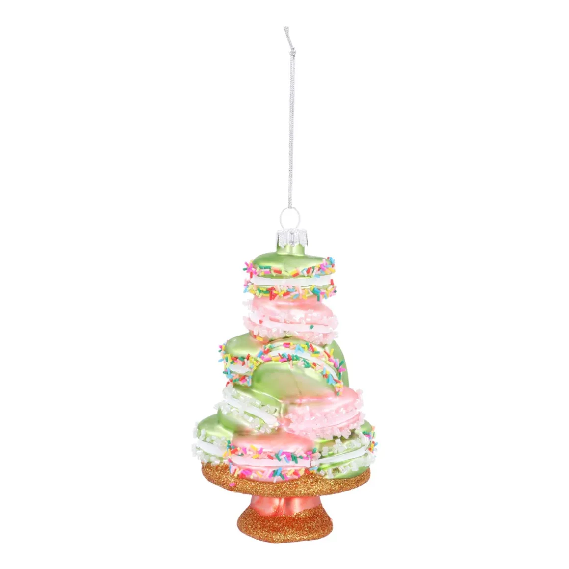 Leckere Macarons In Pastellfarben Als Weihnachtsanhänger