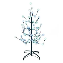 LED Lichterbaum Mit Timer, Mehrfarbig, Innen & Außen, 90 Cm