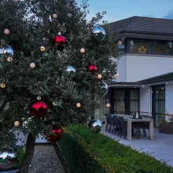 LED Lichterkette Außen Mit Timer, Warm-weiß, 20 LEDs, 9,5 M