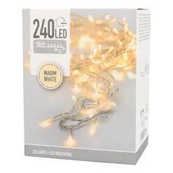 LED Lichterkette Warmweiß, Innen & Außen, 240 LEDs