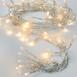 LED Lichterkette Warmweiß, Batterie, Innen, 20 LEDs