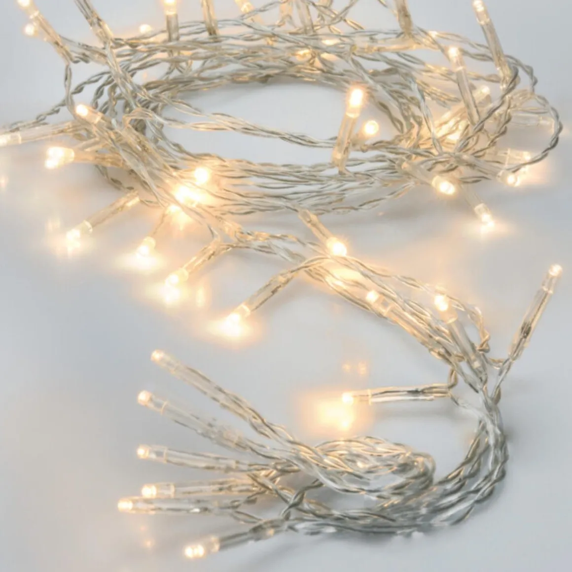 LED Lichterkette Warmweiß, Batterie, Innen, 20 LEDs