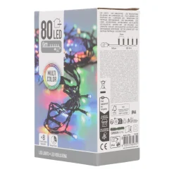 LED-Beleuchtung Mit 80 Bunten Lampen