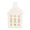 LED-Lichthaus, Weiß, Porzellan, 11 Cm