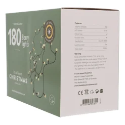 Lichterkette Mit 180 Warmweißen Berry Lights