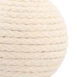 Ländliche Jute-Kugel In Beige