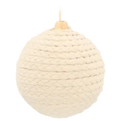 Ländliche Jute-Kugel In Beige